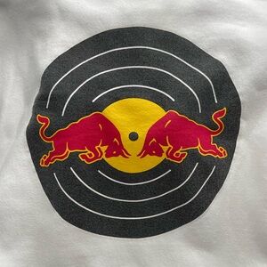 Red Bull Rare White Hoodie Sweatshirt